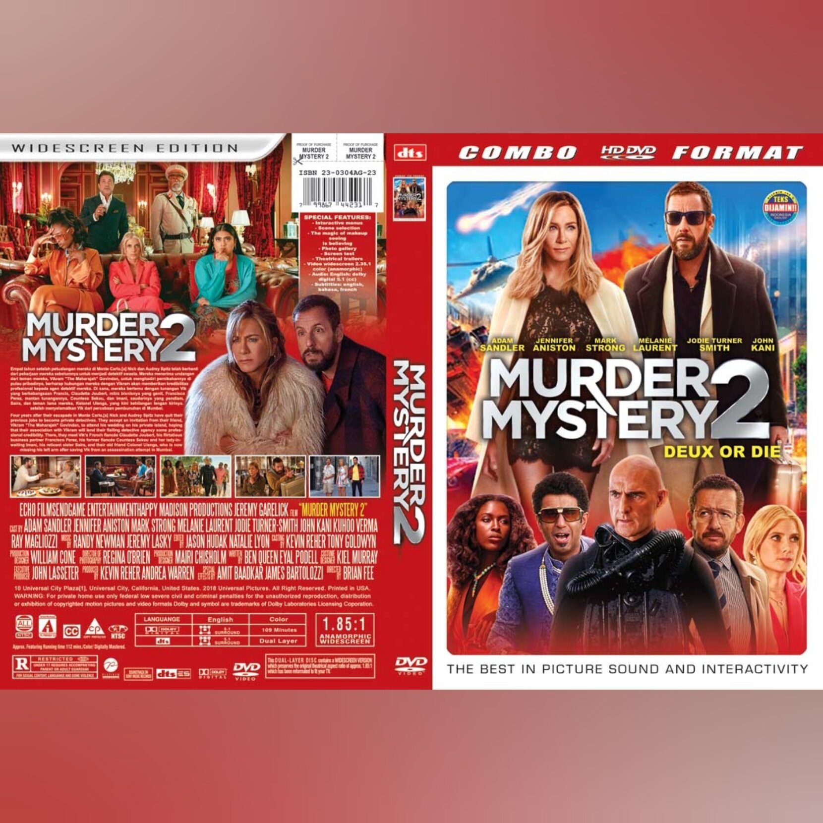 Murder Mystery 2 (2023) Region Free DVD - SKNMART