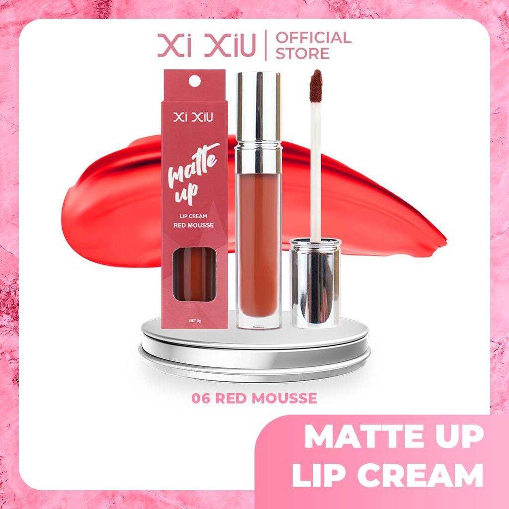 XI XIU Matte Up Lip Cream 5g Transferproof Pigmented Longlasting