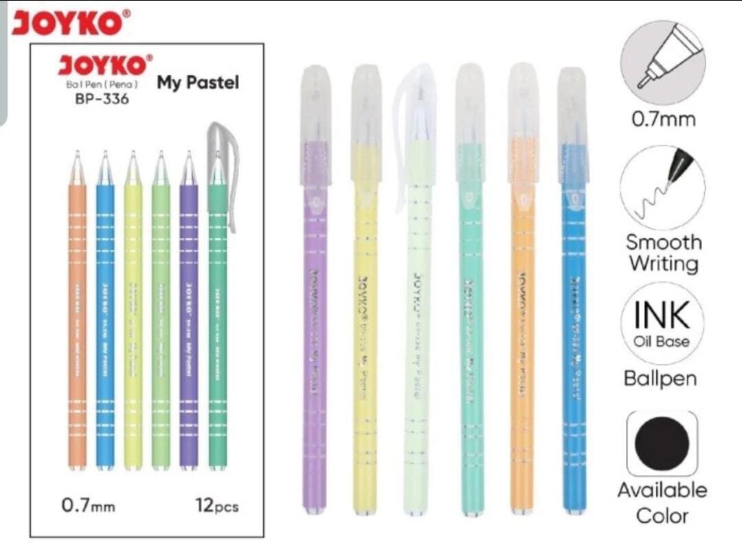 Ball Pen Joyko BP-336 MY Pastel