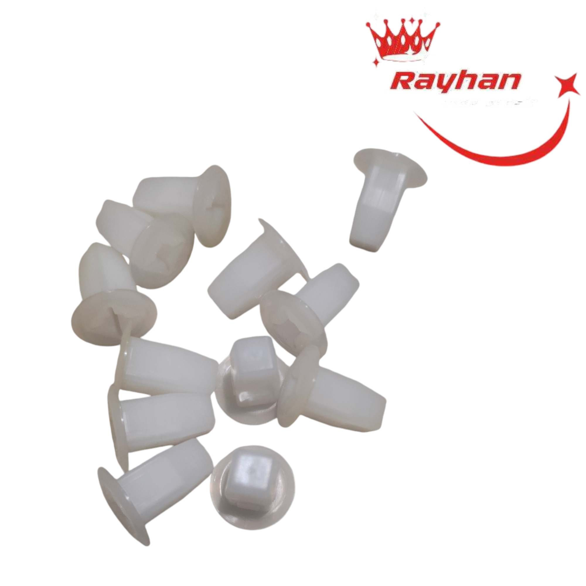 10pcs KANCING CLIPS DUDUKAN BAUT TOYOTA DAN SEMUA JENIS BAMPER KARPET Harga 10,500 rupiah*Gratis Ongkir