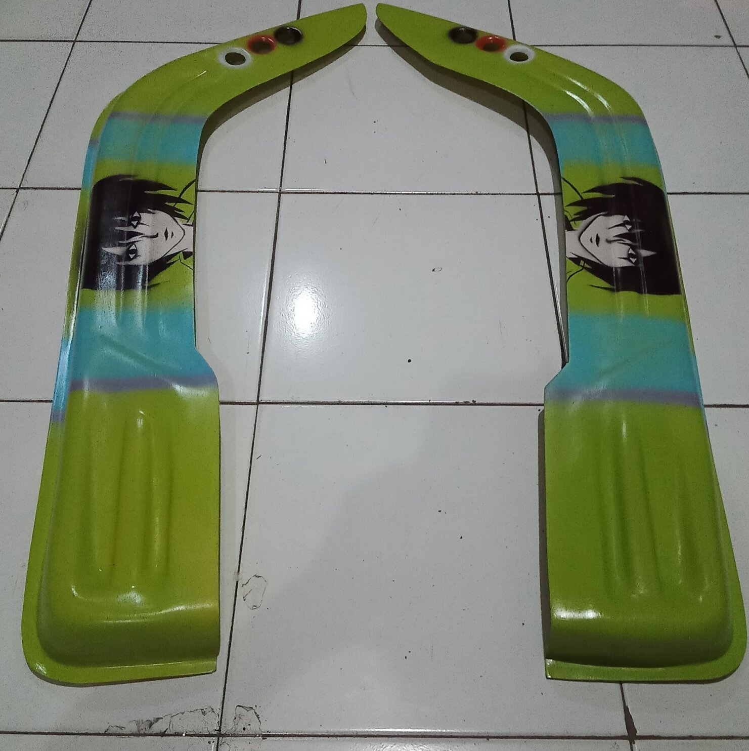 Talang Air Mobil Teruck Truck Hino Dutro Model Lukis Lazada Indonesia