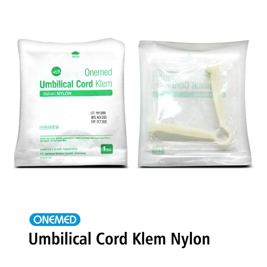 Klem Tali Pusar Umbilical Cord Nilon Onemed Pcs Lazada Indonesia