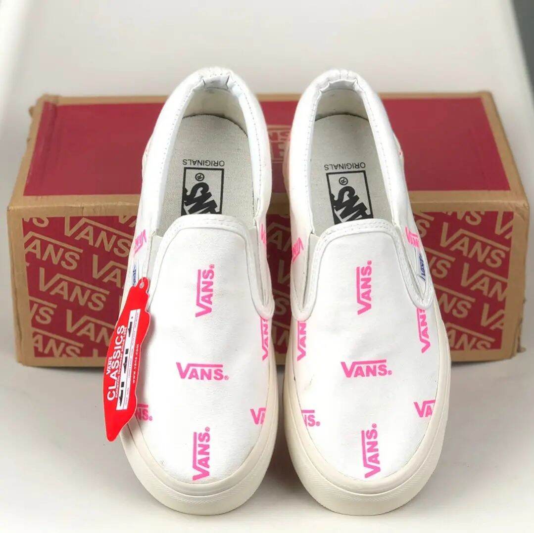 all pink slip on vans