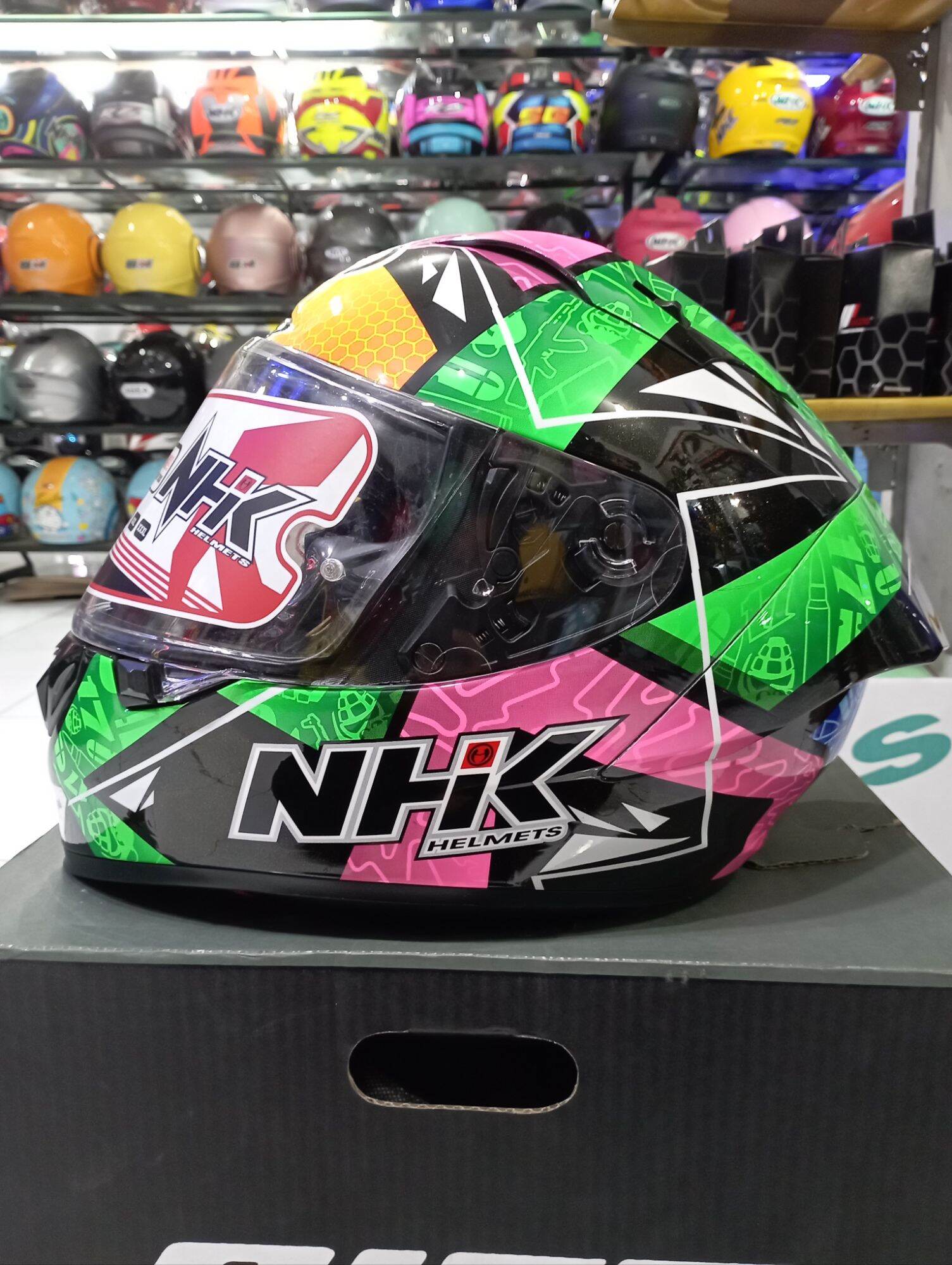 Nhk R tech street ultra GP edition Karel PINLOCK+PAKET PEMBERSIH Harga 1,700,000 rupiah*Gratis Ongkir