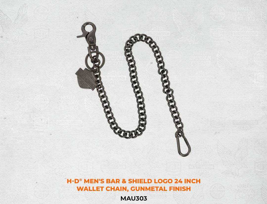 Secure Wallet Chain For Motorcycle Riders Harley-Davidson Men's