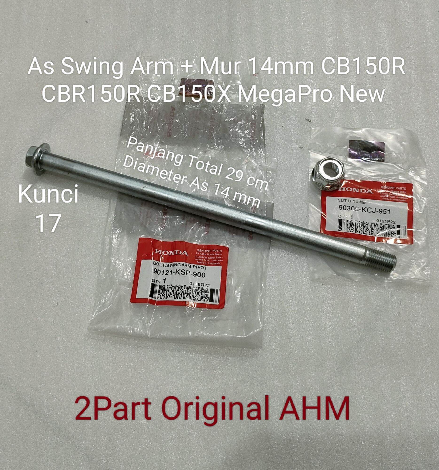 As Swing Arm + Mur 14mm CB150R CBR150R CB150X MegaPro New Ori AHM 90121