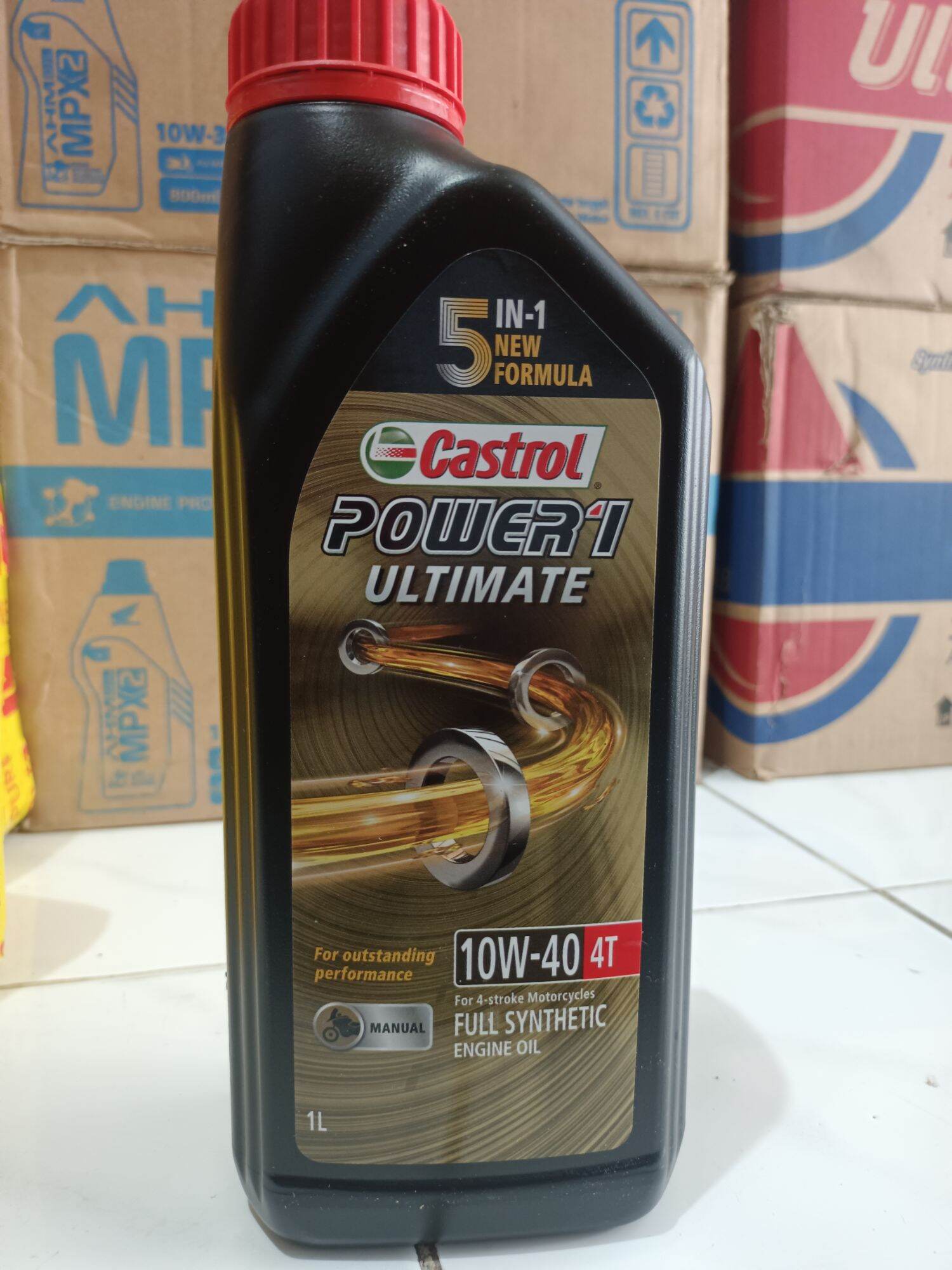 Castrol Ultimate Power 1 1L Untuk 4T/Manual | Lazada Indonesia