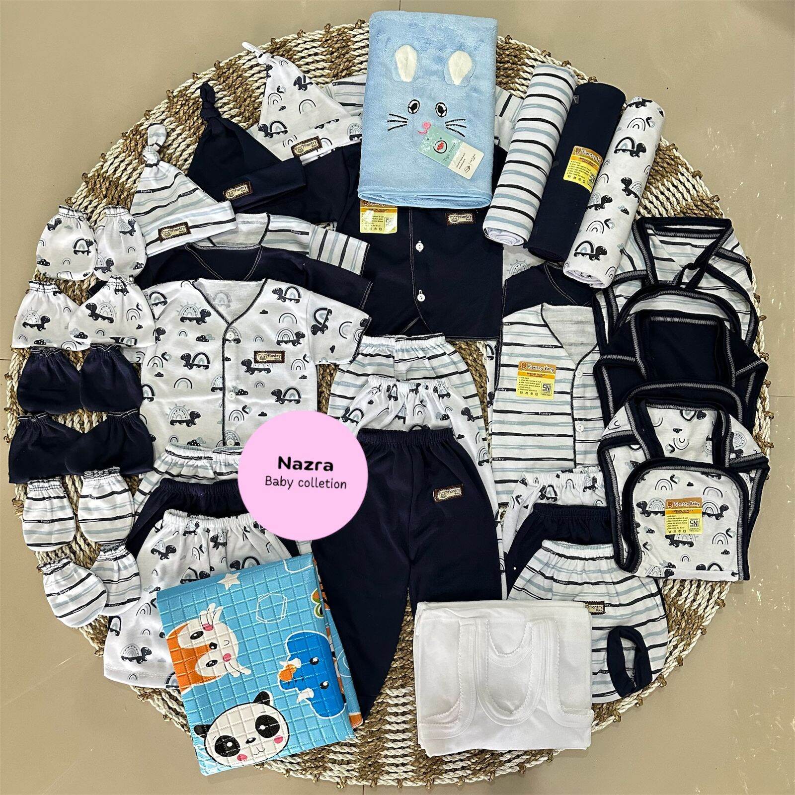 NAVY Fiantrybaby SNI paket komplit perlengkapan bayi baru lahir paket 24pcs 39pcs 42pcs 48pcs 50pcs Harga  115,000 rupiah*Gratis Ongkir
