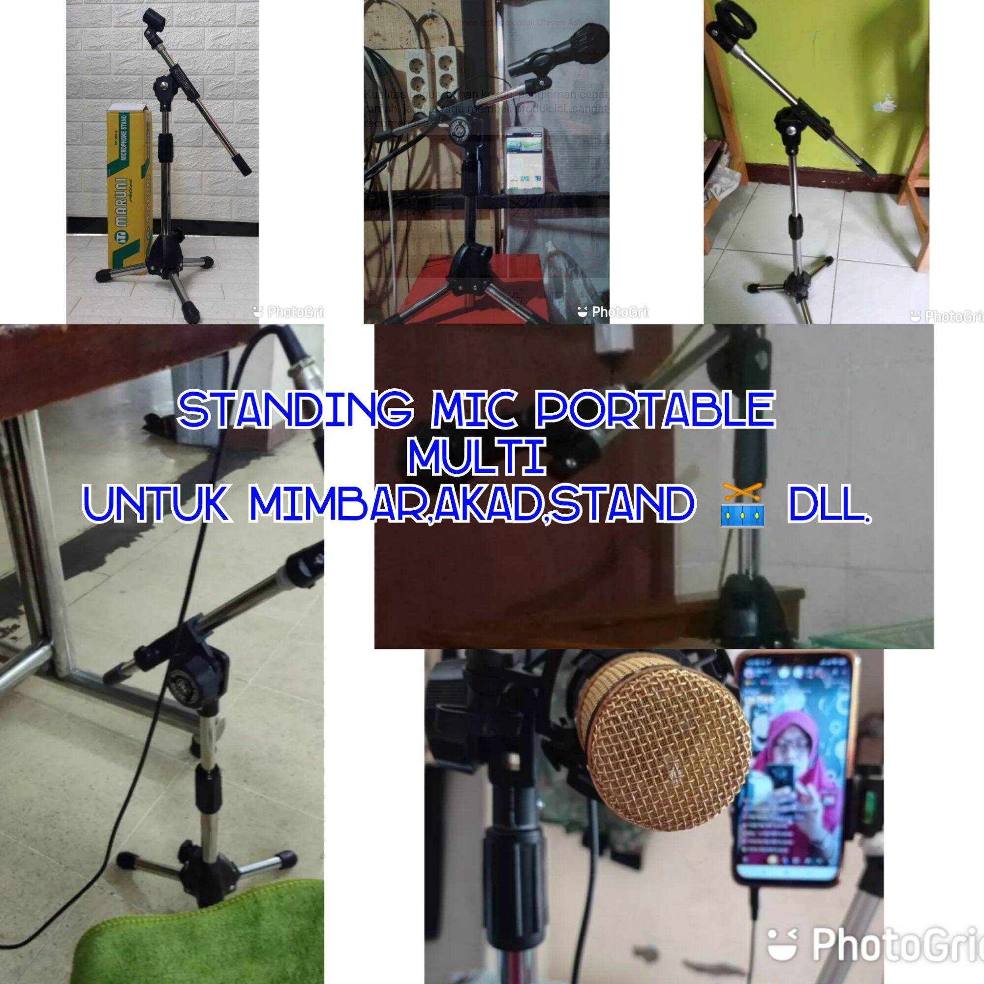 standing mic standing microphone standing mic meja standing Mic table