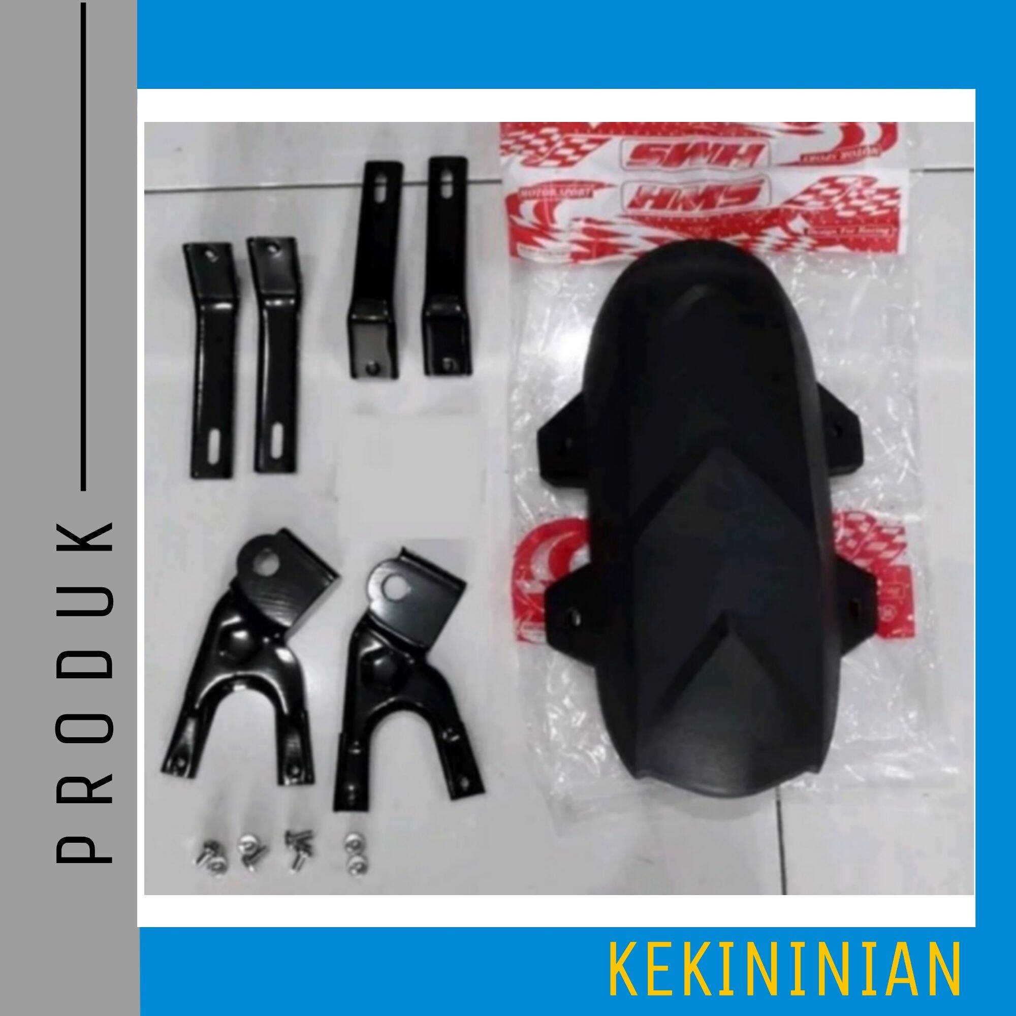 Mudguard Mud Guard Spakbor Belakang HMS Universal Vixion CB R15 R25 GSX CBR Universal Motor