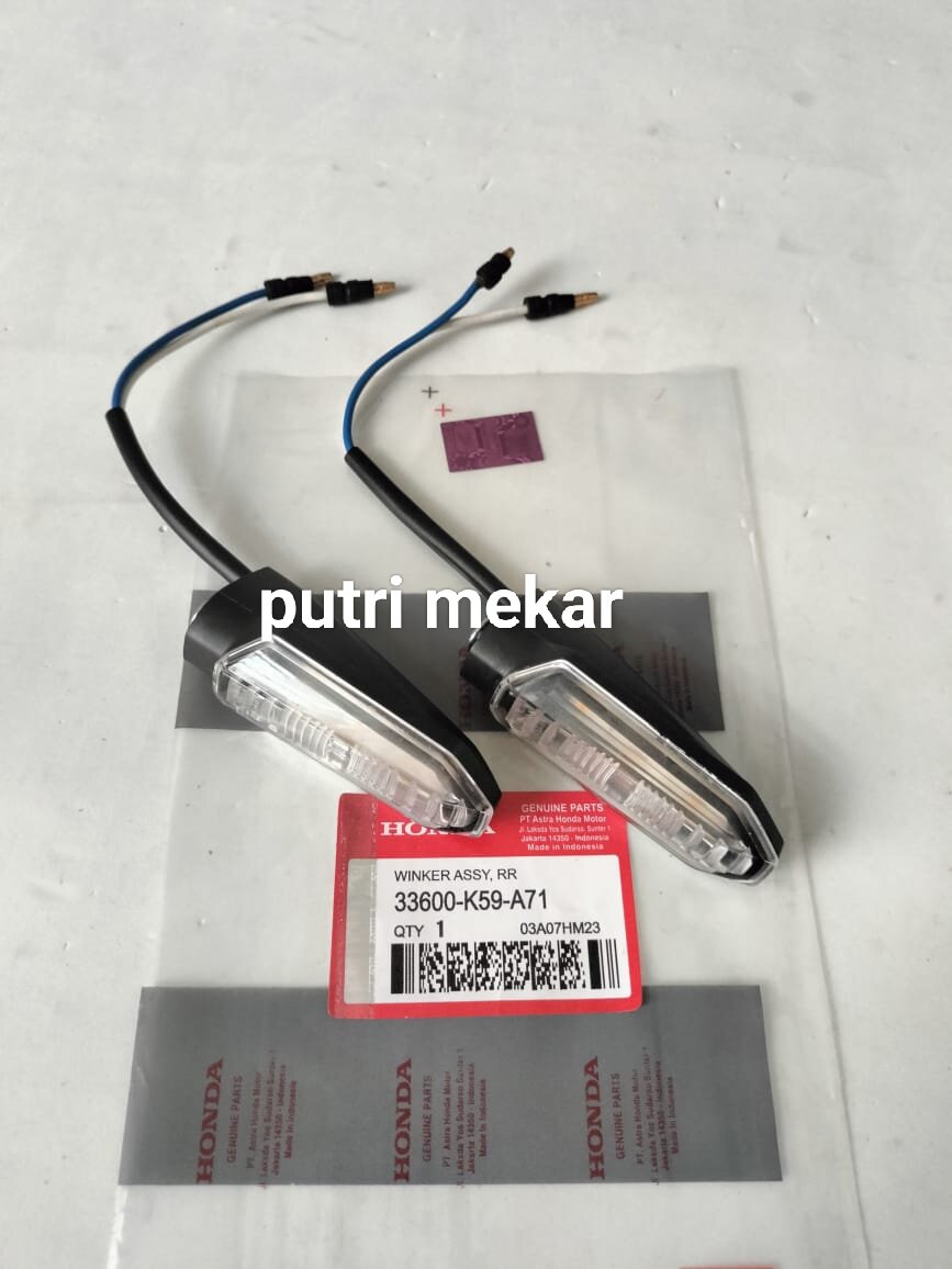 REFLEKTOR SEN BELAKANG ASSY (K59) HONDA ORIGINAL VARIO 125 LED