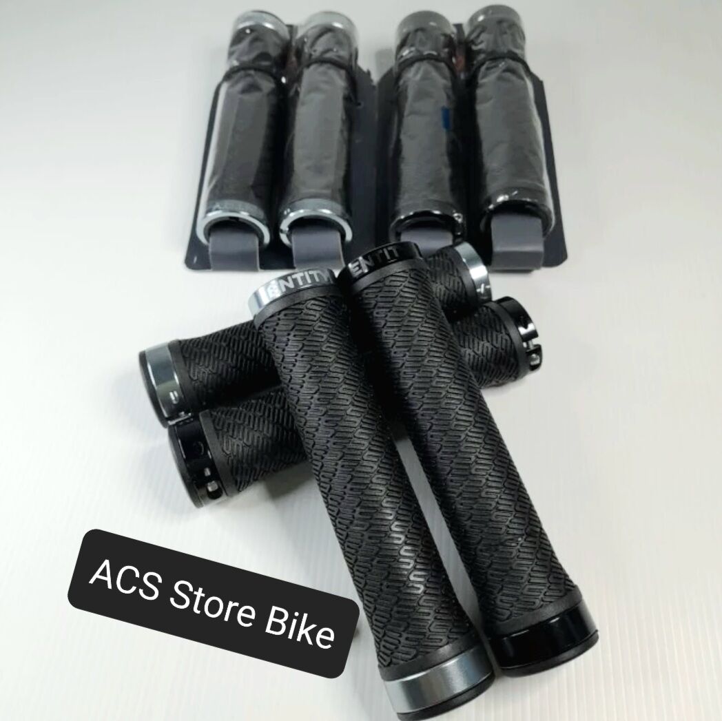 HANDGRIP ENTITY LOCK KARET STANG UNTUK SEPEDA GUNUNG MTB LIPAT