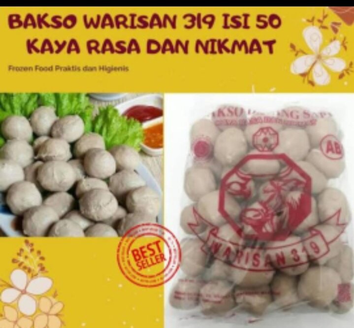 Bakso Daging Sapi Warisan Ab Isi 50 Lazada Indonesia