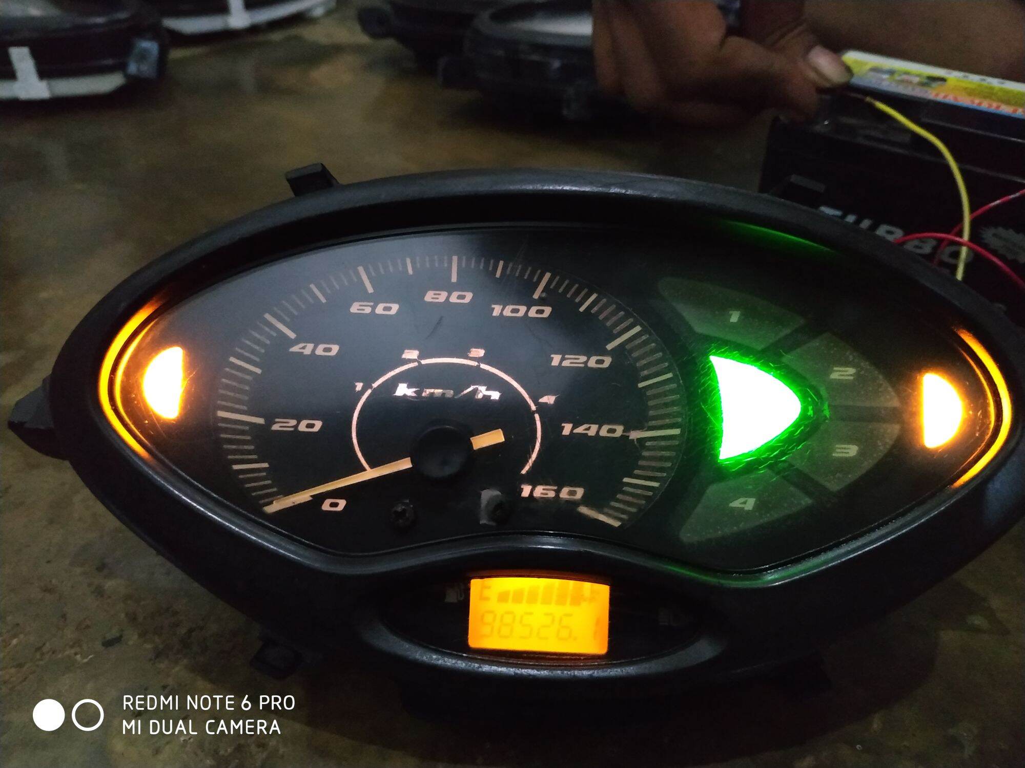 speedometer honda karisma D soket ijo SECOND original jaminan siap