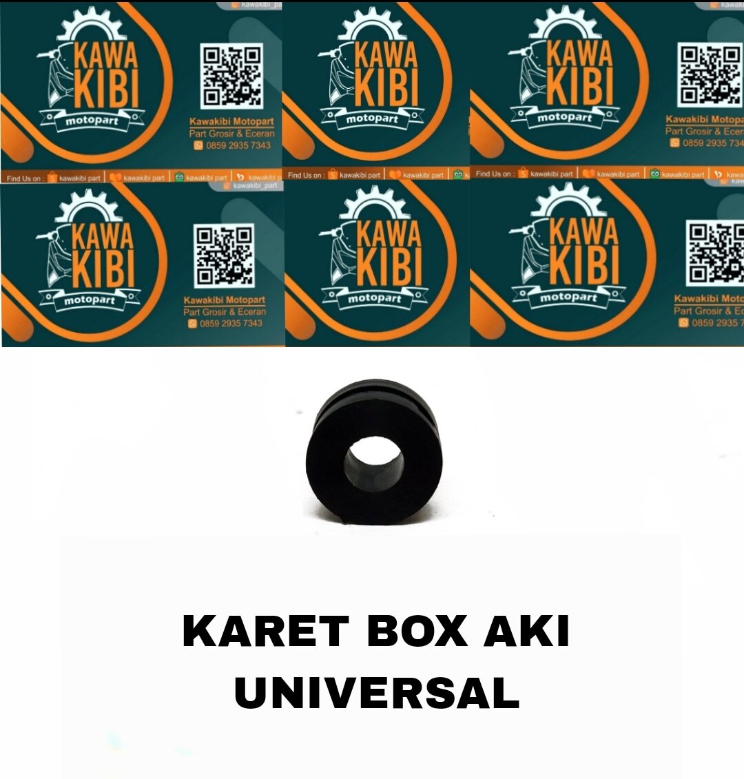 Karet Box Aki Bulat Universal Harga Per Biji Karet Kempol Dup Accu Bagian Tengah Yamaha