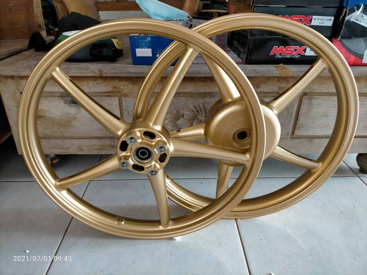 Racing Rims cross Sanca ring 17x14 0/160 vrossi sprint RC Sanca Honda Vario 110/beat/scopy/Genio Harga 1,325,000 rupiah*Gratis Ongkir