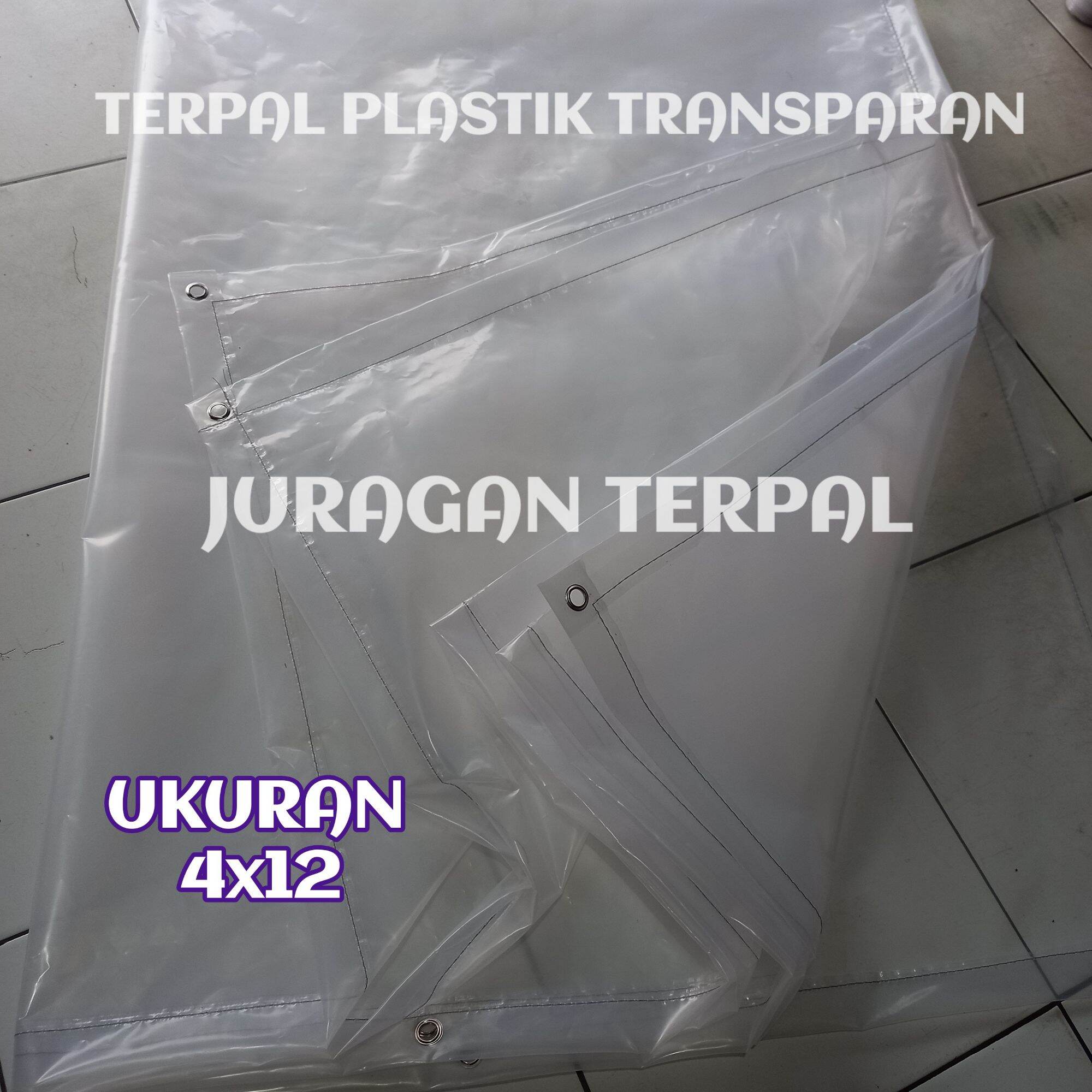 Terpal Plastik Bening Transparan Ukuran 4x12 Lazada Indonesia 4662