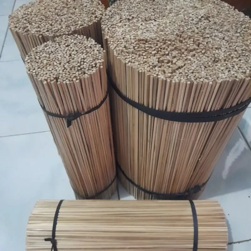 2 Kg Stik Sempol Bulat Tumpul Halus Ukuran 25 Cm Tusuk Papeda Tusuk