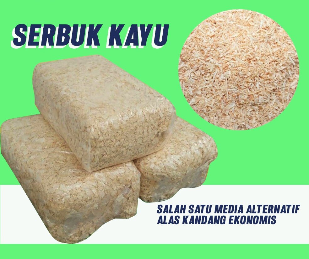 SERBUK KAYU ALAS KANDANG HAMSTER /SERBUK KAYU KERING PUTIH BERSIH