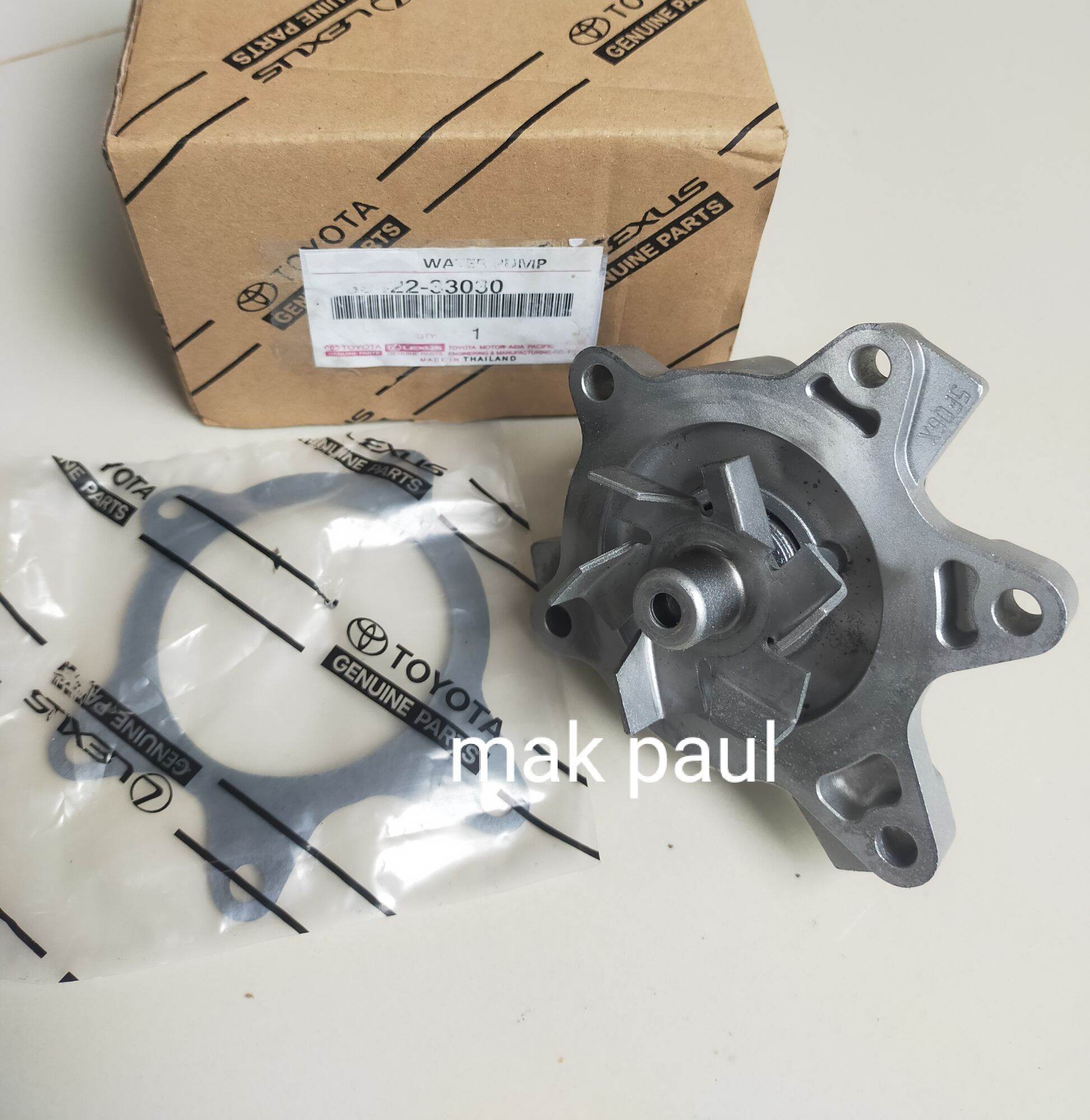 water pump YARIS VIOS LIMO gen1 2 3 2003 2018ORIGINAL Lazada Indonesia