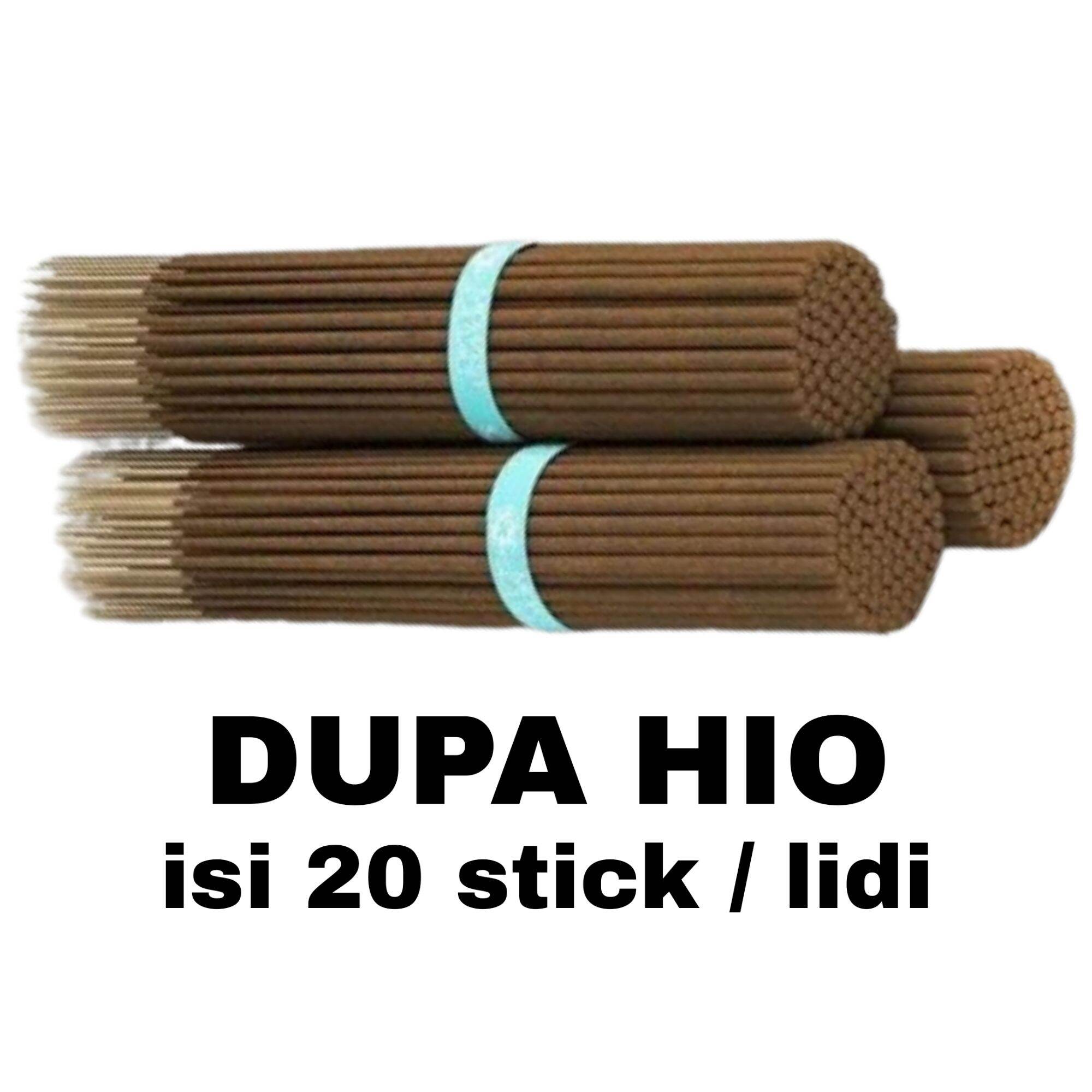 Dupa / Hio Arab (ISI 20 STICK) Model Lidi Panjang 18 CM Kasturi Gaharu Oud Agarwood Aromaterapi Isi 20 Stick