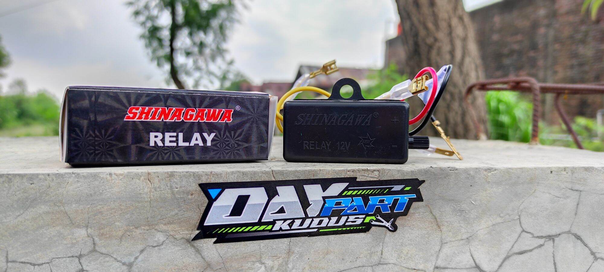 RELAY KLAKSON PUTUS PUTUS SHINAGAWA 12 VOLT UNIVERSAL SEMUA MOTOR RELAY