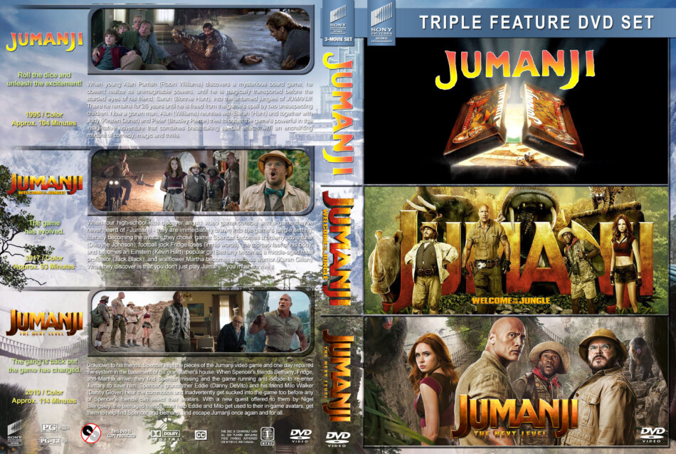 film dvd jumanji box set movie collection film koleksi | Lazada Indonesia