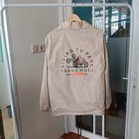 Coach Jacket Frams Mode  Relax Your Mind Black  Terlaris