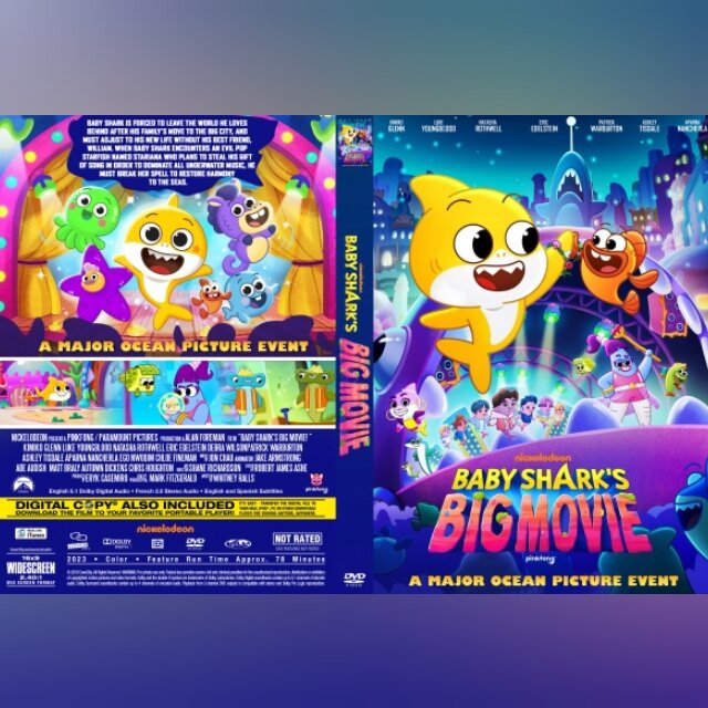 Dvd Film Baby Shark The Movies 2023 Lazada Indonesia