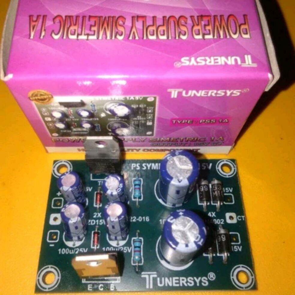 Kit Power Supply Simetris 15 Volt CT 1A By Tunersys | Lazada Indonesia