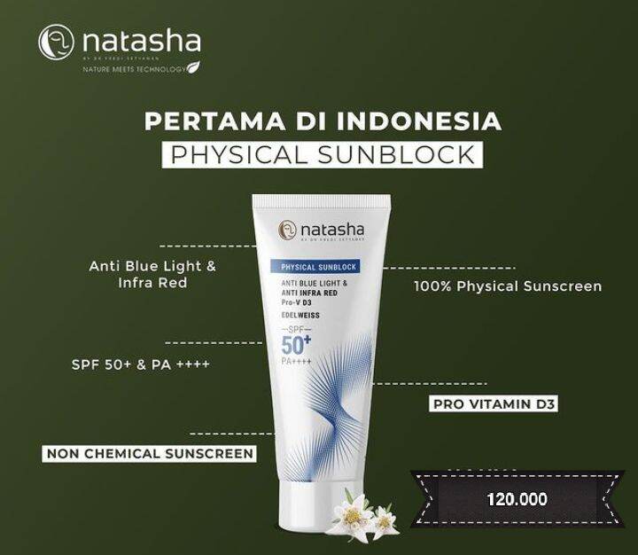 natasha sunscreen spf 50