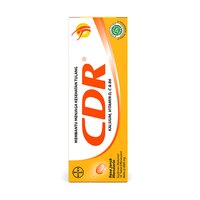 cdr effervescent isi 10 tablet / kalsium / vitamin c / vitamin D