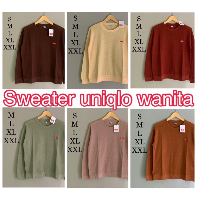 harga sweater uniqlo original