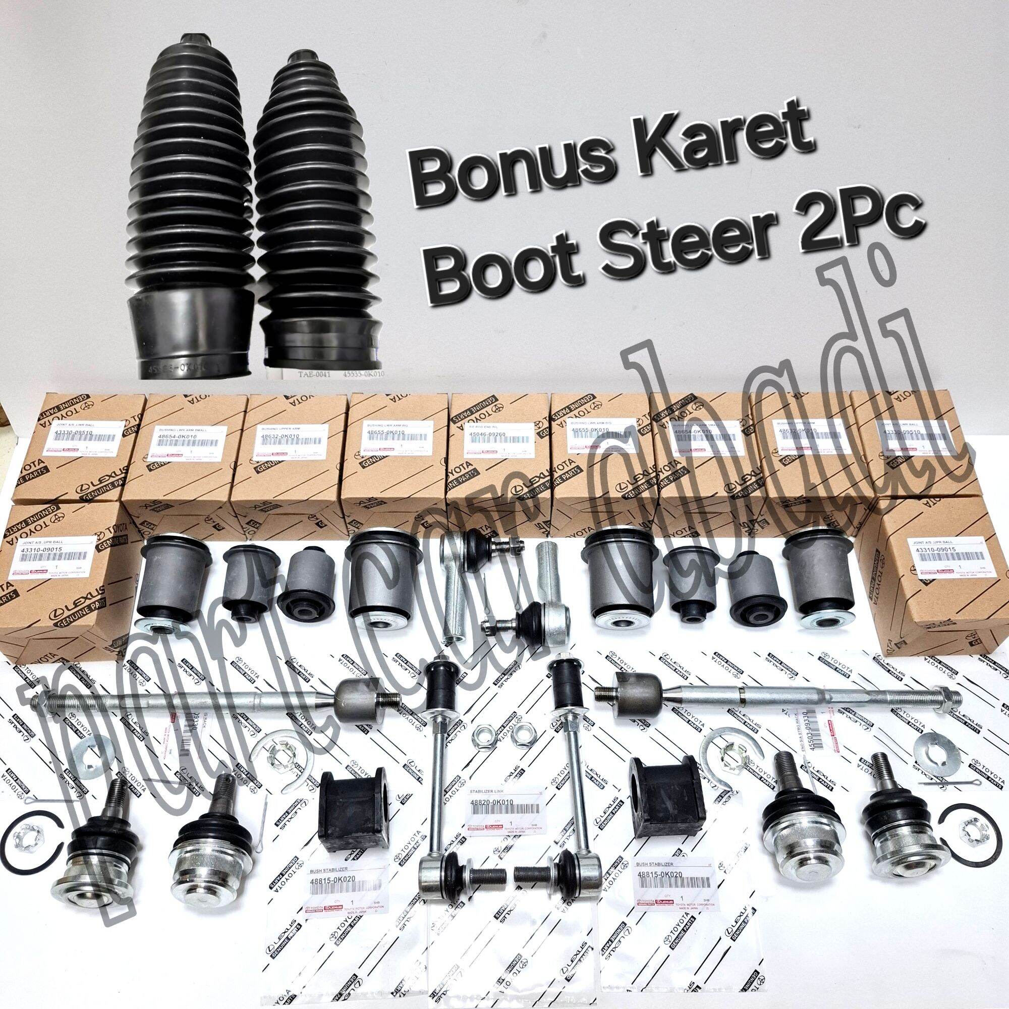 Paketan Full Set Kaki Kaki Toyota Innova Reborn Original Harga 1,300,000 rupiah*Gratis Ongkir