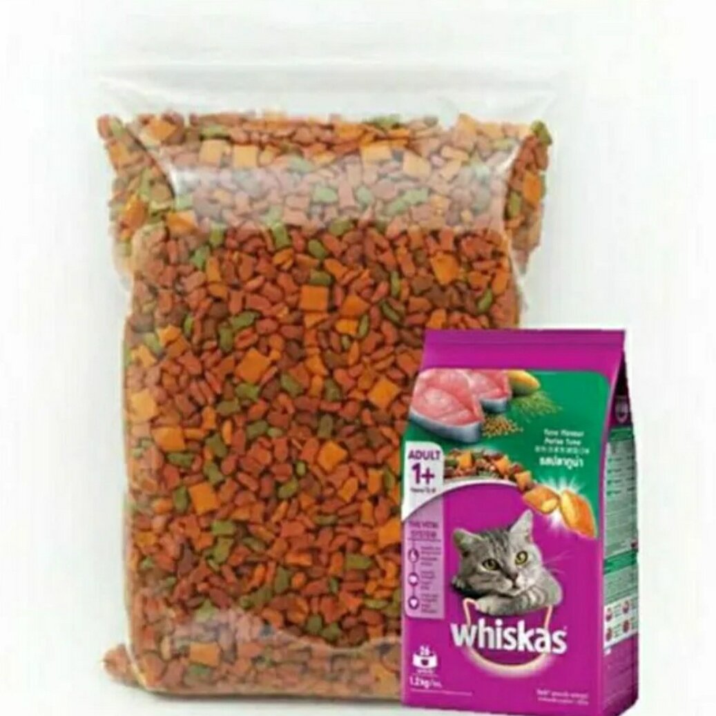 Whiskas Dry Food makanan kucing repack 1 kg Lazada Indonesia