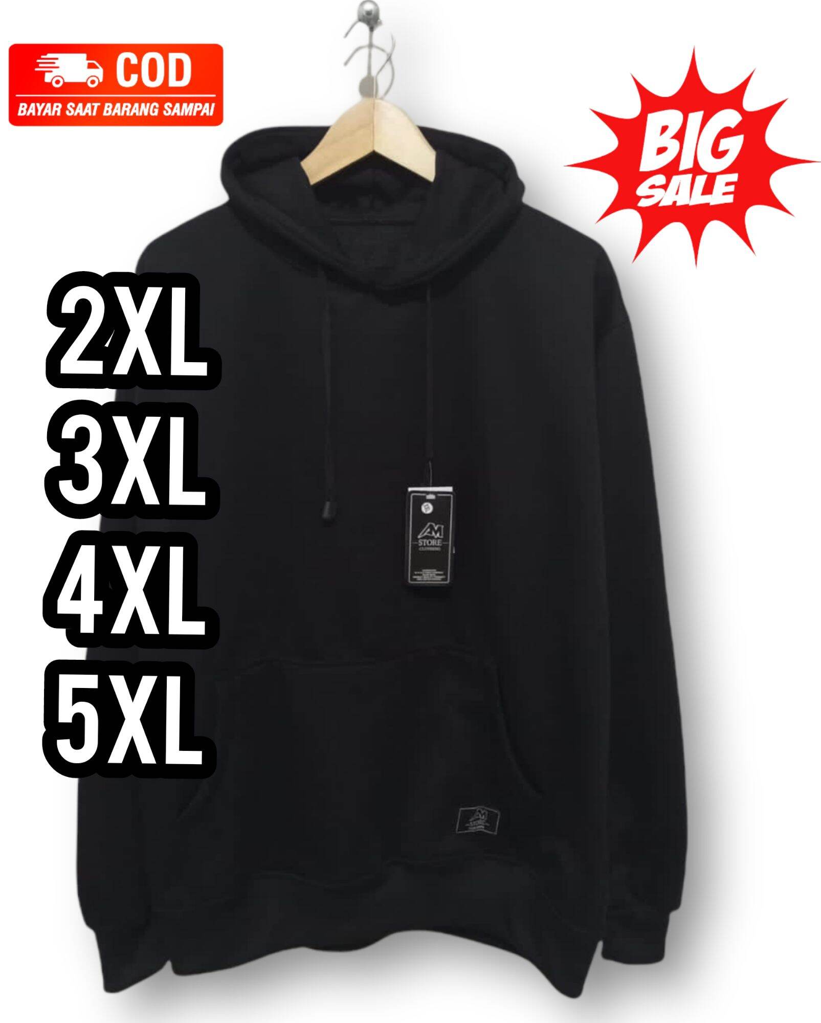 Jaket Hoodie Pria Hoodie Polos Tanpa Topi HOODIE POLOS DEWASA
