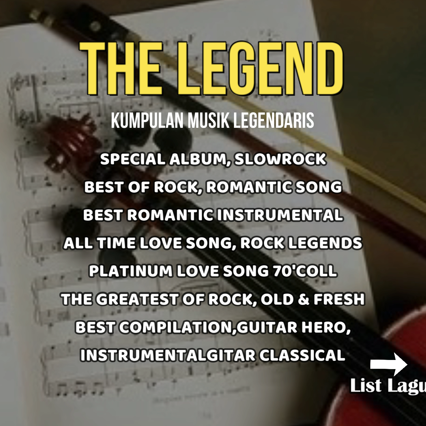 FlashDisk 32GB Isi Lagu Rock Alternatif legend Romantic Love