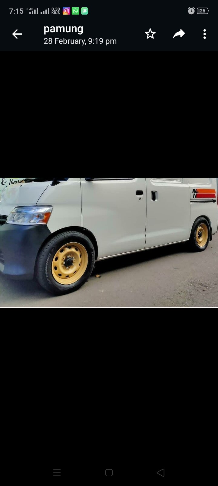 [BISA COD] Velg kaleng Toyota Crown PCD 5x114 plus ban Harga 3,800,000 rupiah*Gratis Ongkir