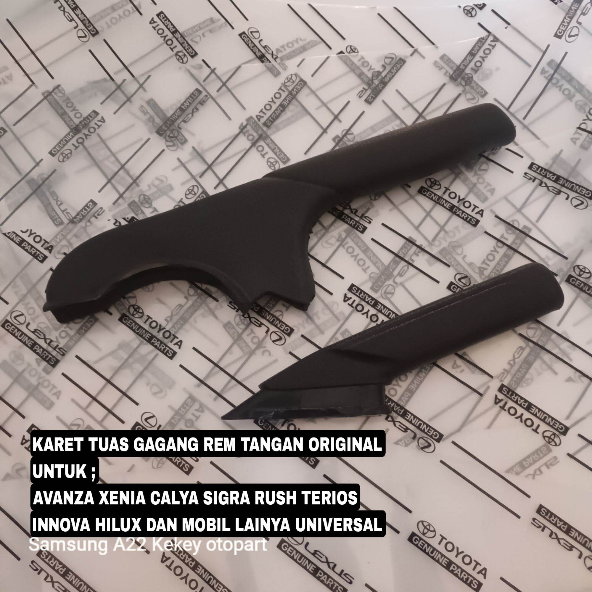 karet tuas gagang rem tangan avanza xenia rush terios innova hilux universal lainnya original Harga 150,000 rupiah*Gratis Ongkir