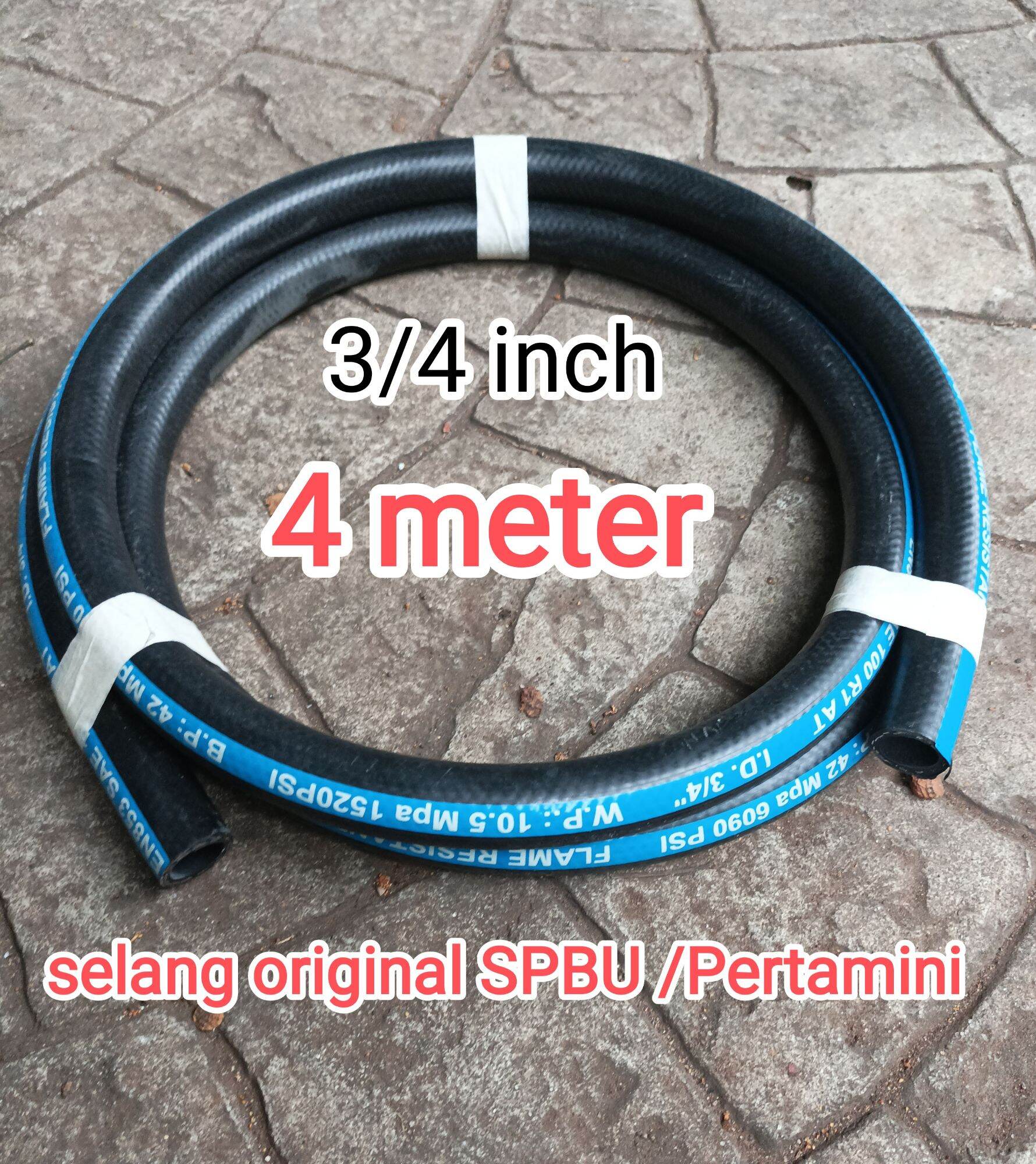 Selang Spbu Selang Pertamini Ukuran Inch Panjang Meter Lazada