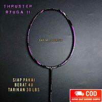 RAKET BADMINTON VICTOR THRUSTER RYUGA II 30 LBS SIAP PAKAI FREE TAS DAN GRIP