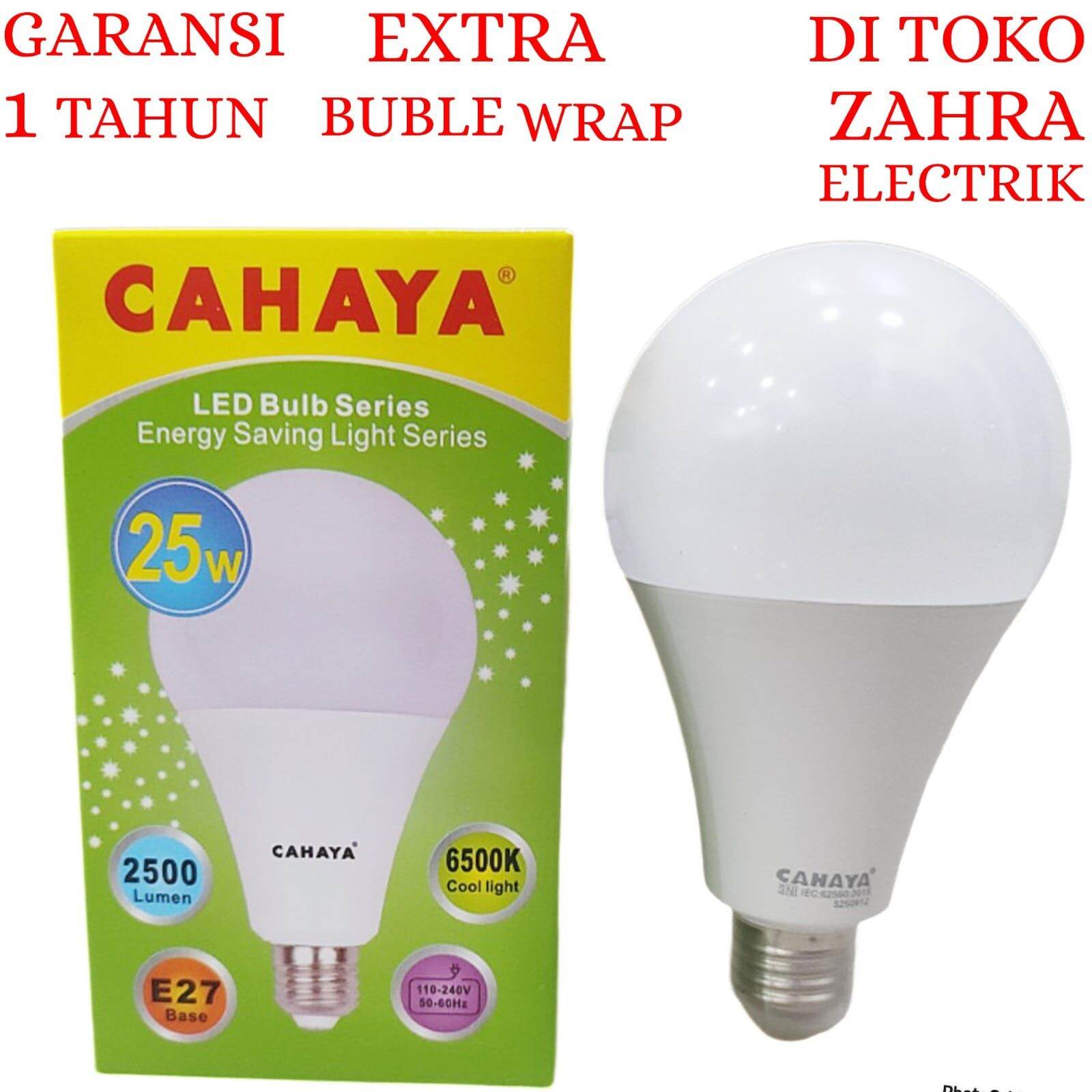 BOHLAM LED CAHAYA BULB GARANSI 1 TAHUN / LAMPU LED CAHAYA BULB 3W-30W