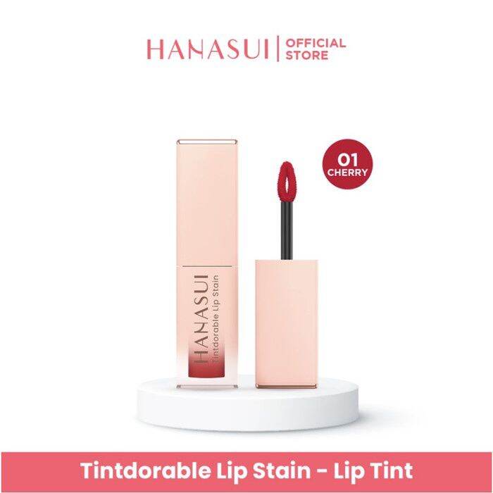 HANASUI Tintdorable Lip Stain / Liptint Hanasui Coral Tintdorable Jelly Vynil. 