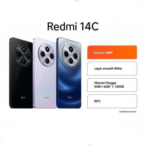 256GB】Redmi14C 貴重の16GRAM 256GB】Redmi14C 貴重の16GRAM 2 Jual