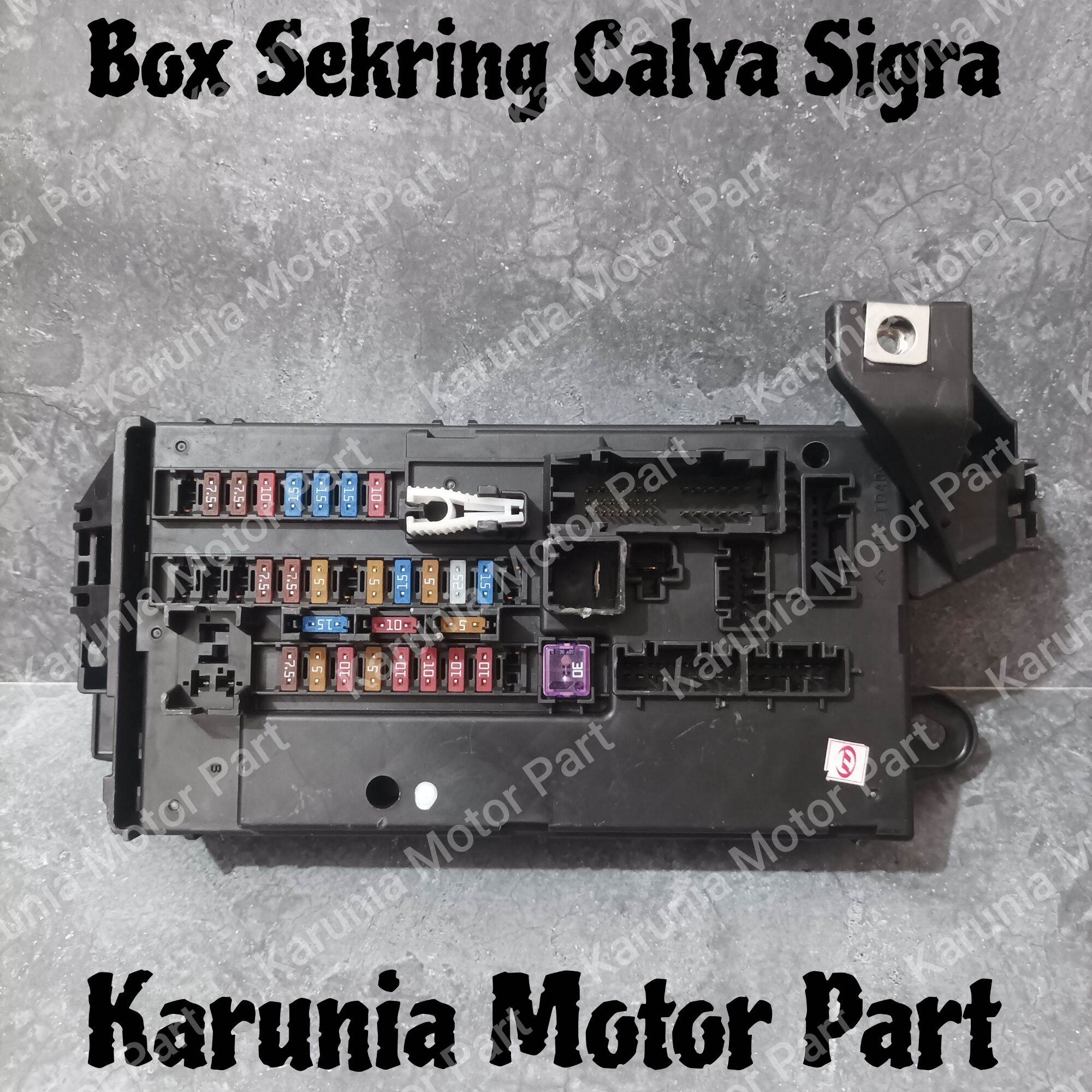 Box Sekring Fuse Box sekring Calya Sigra 82600-BZB90 Harga 2,500,000 rupiah*Gratis Ongkir