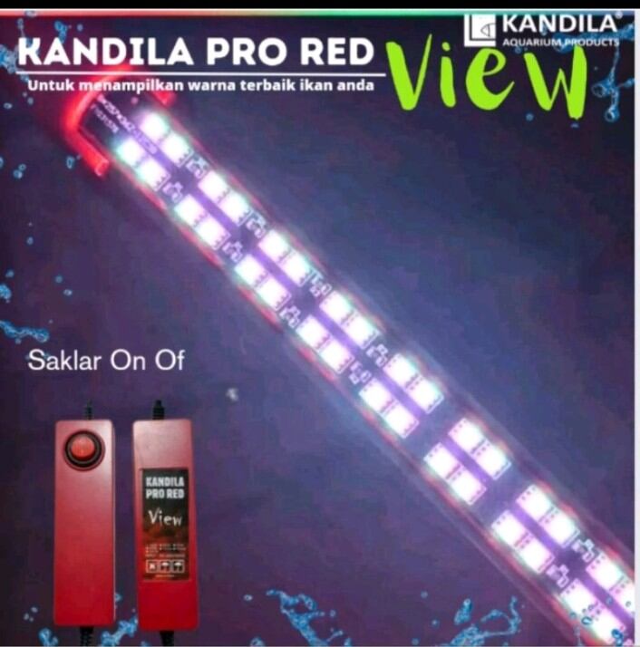 LAMPU AQUARIUM LED TANNING KANDILA PRO RED VIEW 1000