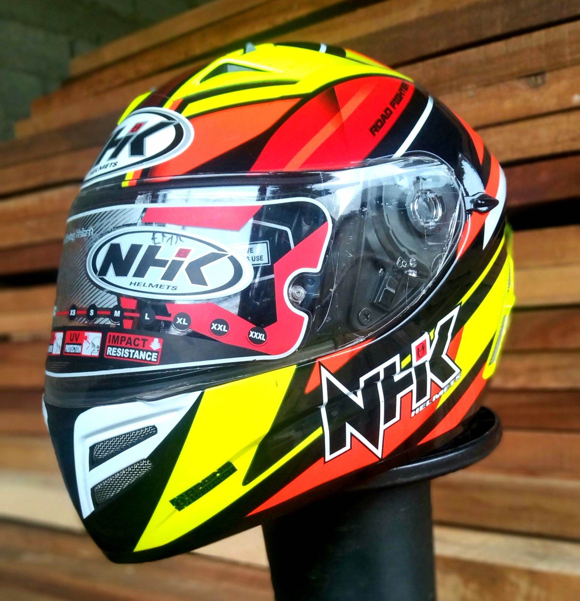 Harga helm best sale nhk terminator racing