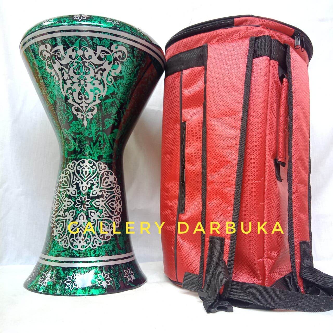 DARBUKA MURAH MOTIF GRATIS TAS DAN KUNCI L 8 INC