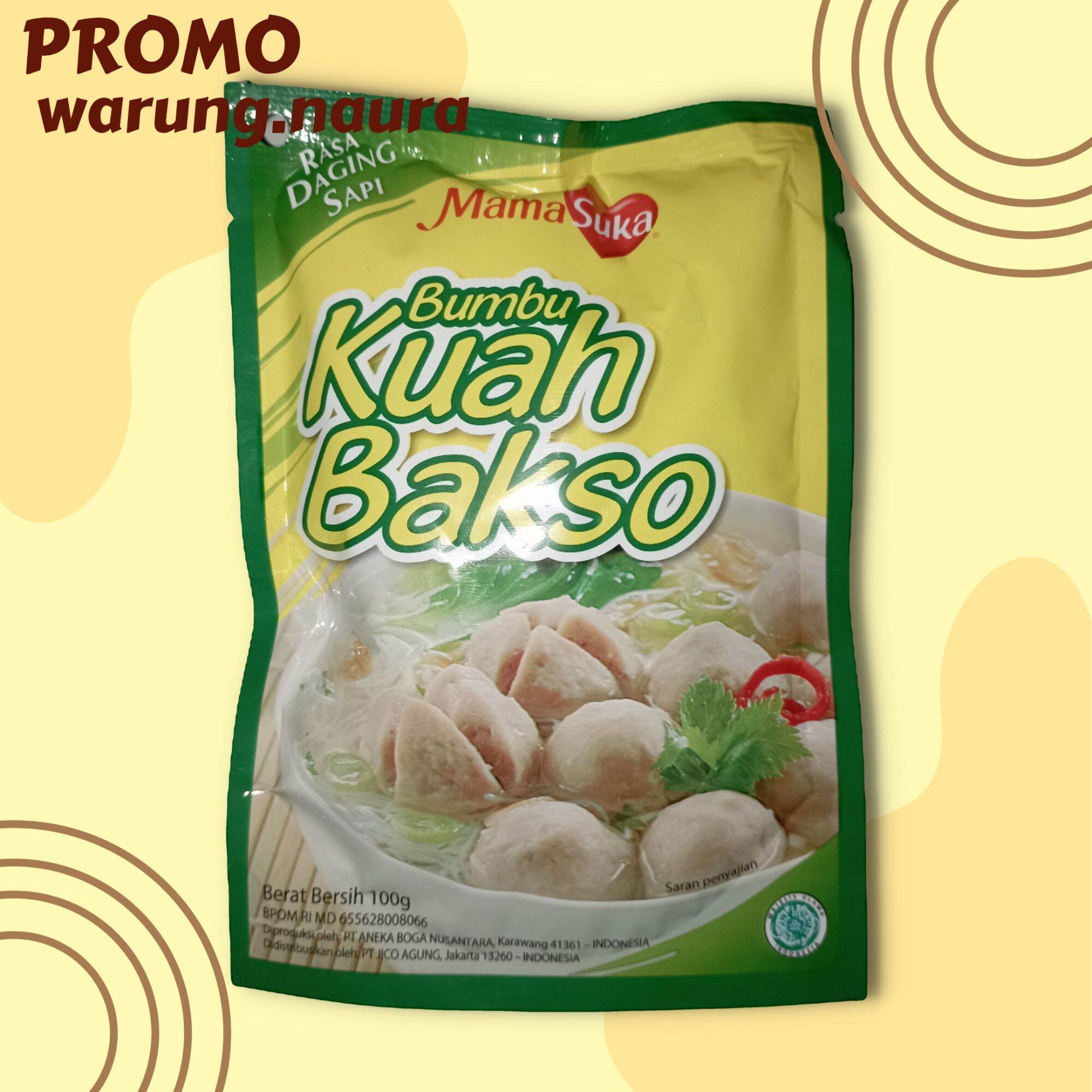 Mamasuka Bumbu Kuah Bakso 100gr Lazada Indonesia