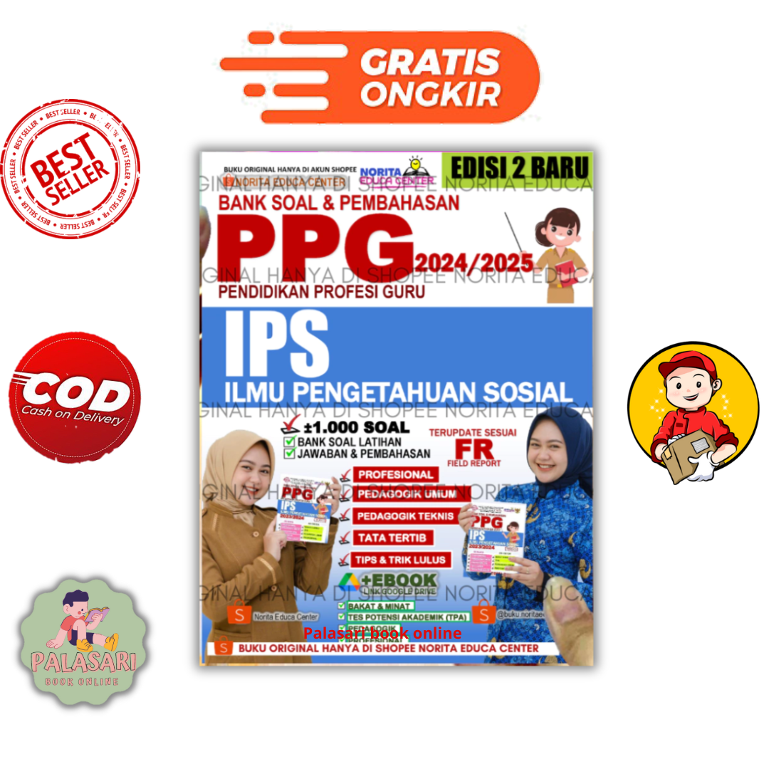 Buku Bank Soal Dan Pembahasan Ppg Ips Edisi Kedua Baru